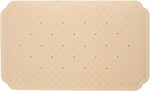 Sorema Bathtub Mats със смукателни чашки Beige 40x70см