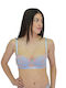 Balconette Balconette Bra with Light Padding Light Blue