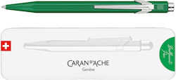 Caran D'ache 849 Pen Ballpoint with Green Ink