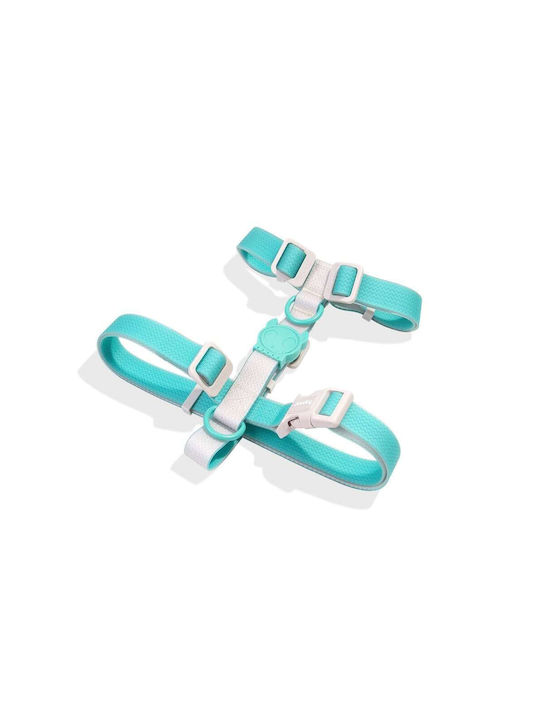 Zee-Dog Σαμαράκι Σκύλου H-harness Tidal Μπλε Medium 390522
