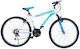 Belderia Titan 24" Bicicletă pentru copii Biciclete de munte 21 Viteze Turcoaz