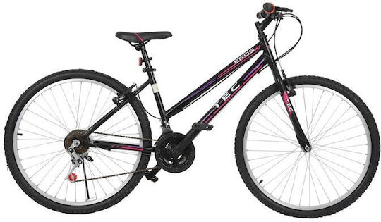 Belderia Eros 24" Kinder Fahrrad Mountainbike 21 Gänge Schwarz