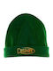 Beanie Unisex Fleece Σκούφος Πλεκτός σε Χακί χρώμα