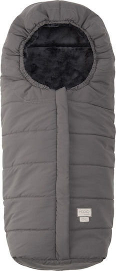 Nuvita One Universal Ποδόσακος Καροτσιού Γκρι με Fleece Επένδυση 45εκ.