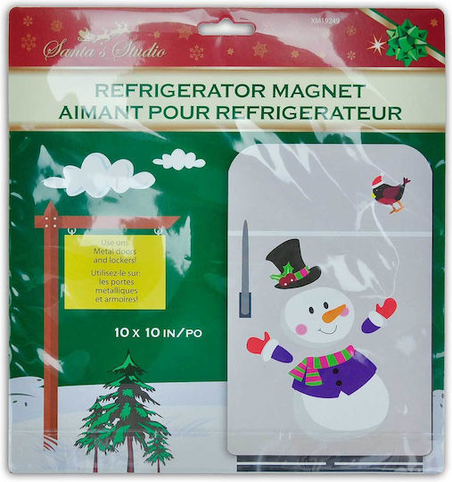 Fun World Коледен Магнит 1бр Снежен човек 25 см
