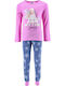 Superheroes Kids' Pajamas Winter Pink Mythic Journey