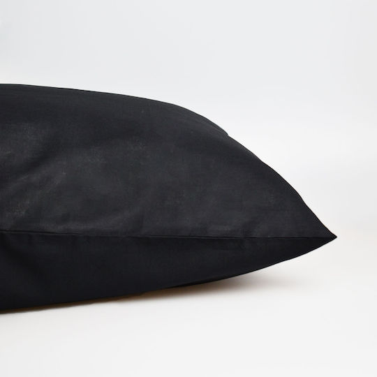 Ravelia Sheet for Single Bed with Elastic 100x200+30cm. Black