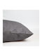 Ravelia Σεντόνι Ημίδιπλο με Λάστιχο 120x200+30εκ. Dark Grey