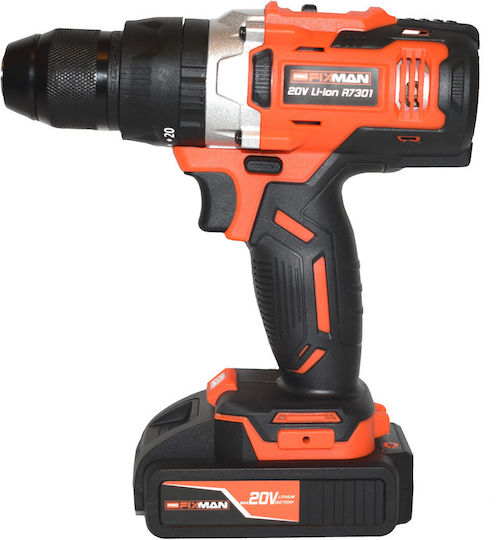 Fixman FIX-AP18-05 Schlagbohrmaschine Akkuschrauber Batterien 20V