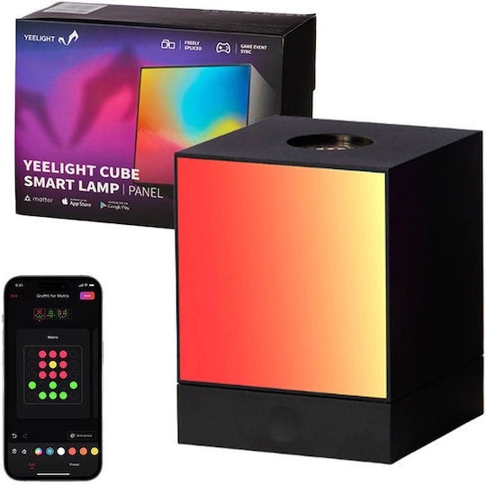 Yeelight Smart Διακοσμητικό Φωτιστικό Smart LED RGB Πίνακας 75x75εκ.