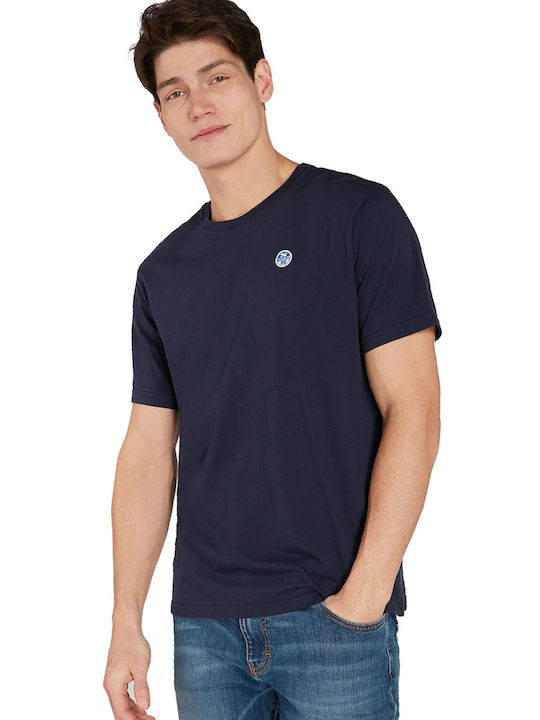 North Sails Men's Short Sleeve T-shirt Navy Blue