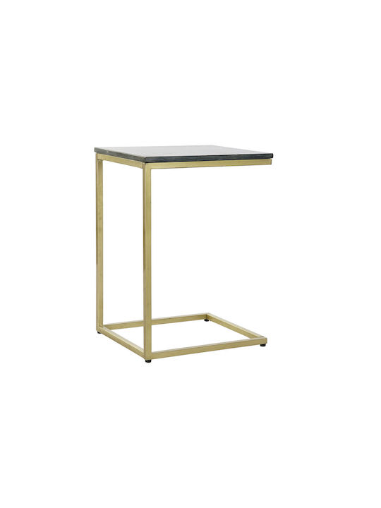 Square Side Table Black L40xW46xH65cm