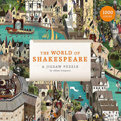 The World Of Shakespeare: 1000-piece Jigsaw Puzzle 2019 Puzzle 2D 1000Stk.