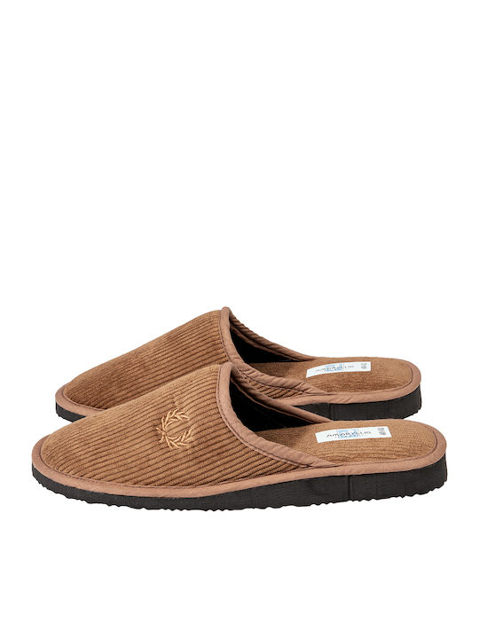Amaryllis Slippers Papuci bărbați iarna Brown