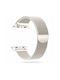 Tech-Protect Milaneseband Armband Rostfreier Stahl Starlight (Apple Watch 38/40/41/42mm)