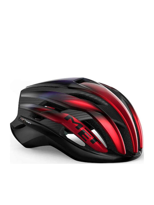 MET Trenta 3k Carbon Mips Bicycle Helmet Road Red