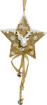 Eurolamp Wood Christmas Decorative Pendant Star