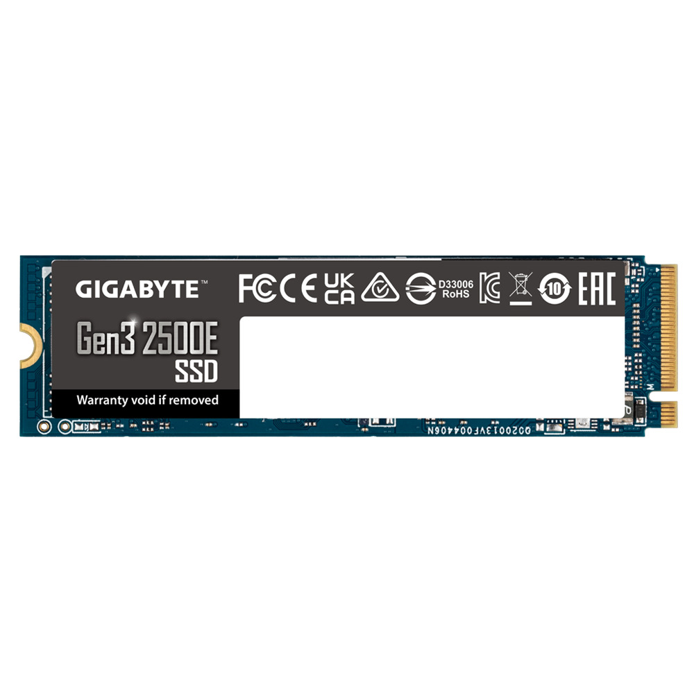 Gigabyte Gen3 2500E SSD 2TB M.2 NVMe PCI Express 3.0