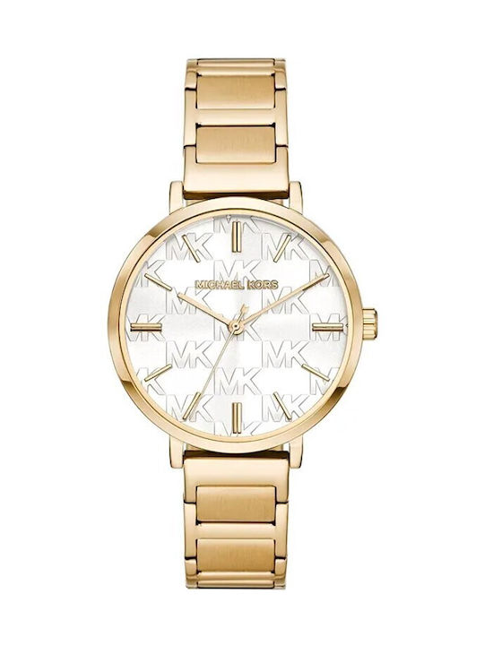 Michael Kors Uhr mit Gold Metallarmband