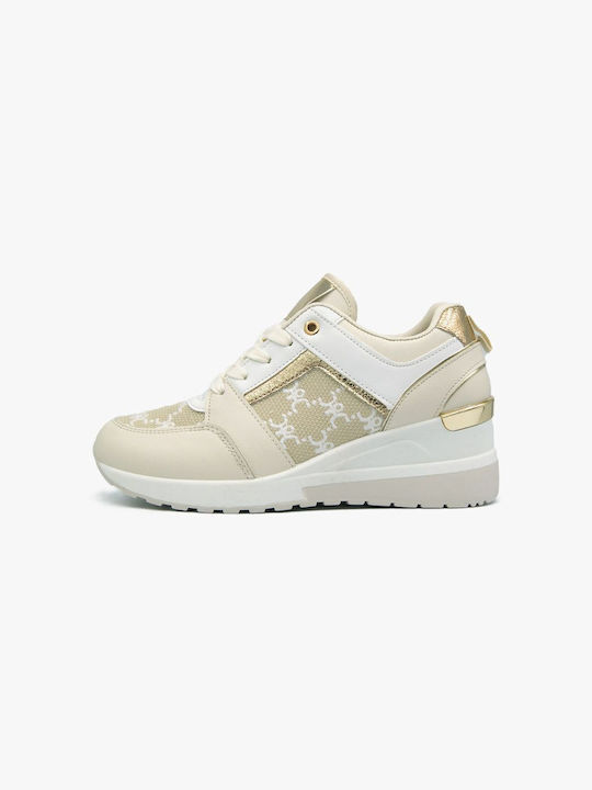 Joya Damen Sneakers Beige