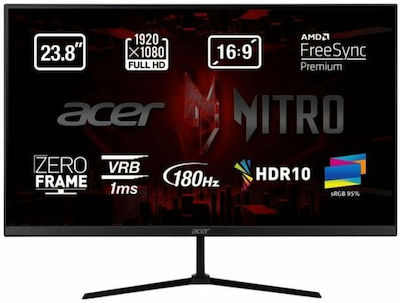 Acer Nitro QG0 QG240YS3 VA HDR Monitor de jocuri 23.8" FHD 1920x1080 180Hz