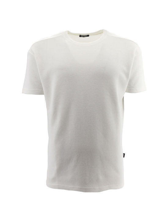 Rose & Cigar Ανδρικό T-shirt Κοντομάνικο Λευκό.