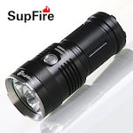 Supfire Flashlight LED with Maximum Brightness 2000lm