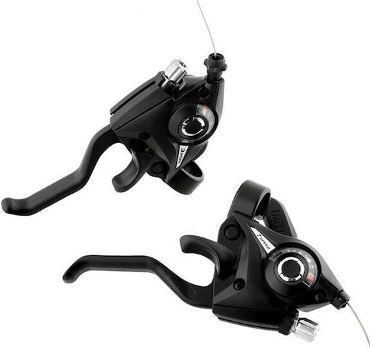 Shimano St-ef51 Σετ Λεβιέδες Ταχυτήτων Ποδηλάτου