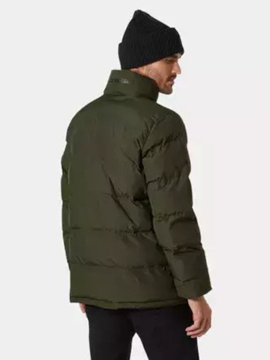 Helly Hansen Ανδρικό Χειμωνιάτικο Μπουφάν Puffer Utility Green