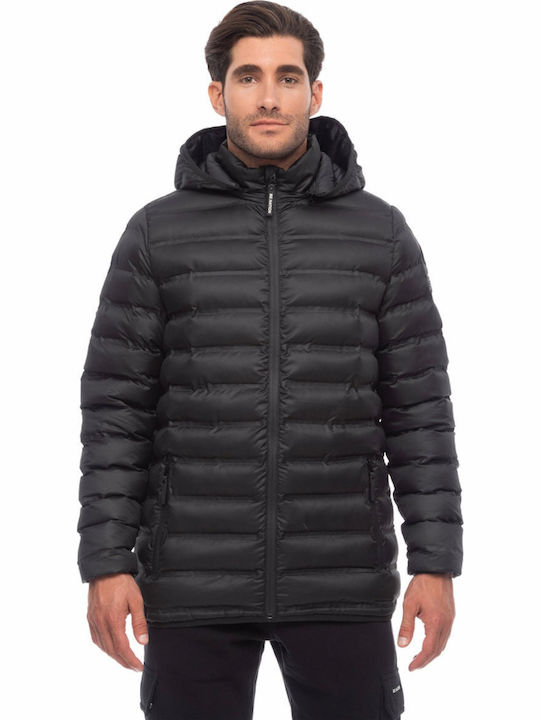 3 σε 1 Χειμωνιάτικο Μπουφάν Puffer Black