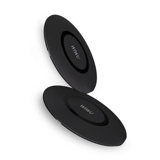 Wiwu Wireless Charger (Qi Pad) 15W Blacks (17734)