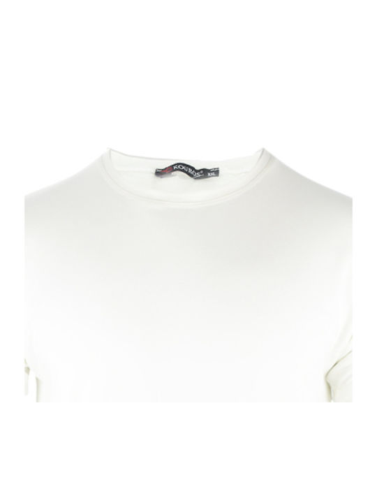 Kouros T-shirt Λευκό