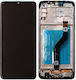 Samsung O ecran cu Mecanism Tactil pentru Galaxy A20s (Negru)