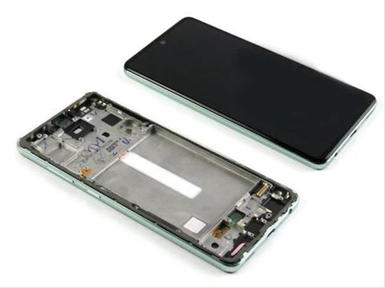 Samsung Οθόνη με Μηχανισμό Αφής για Galaxy A52s (Πράσινο)