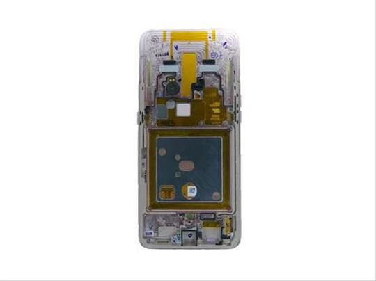 Samsung O ecran cu Mecanism Tactil pentru Galaxy A80 (Auriu)