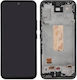 Samsung Οθόνη με Μηχανισμό Αφής και Πλαίσιο για Galaxy A54 (Μωβ)