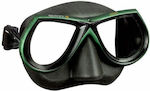 Mares Diving Mask Silicone Star in Green color