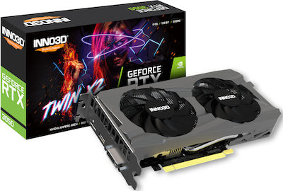 Inno 3D GeForce RTX 3050 8GB GDDR6 Twin X2 Κάρτα Γραφικών