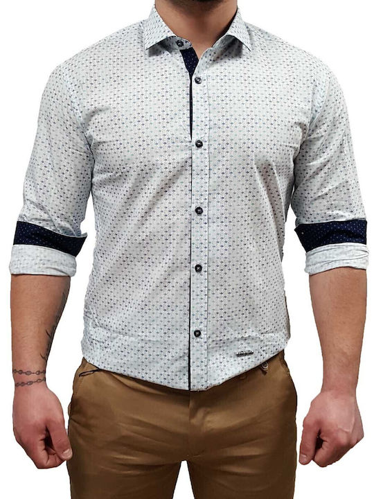 Stefan Fashion Long-sleeved Shirt White