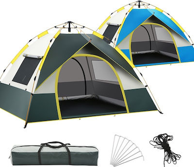 Wolf Walker Αυτόματη Καλοκαιρινή Σκηνή Camping για 4 Άτομα 210x150x110εκ.