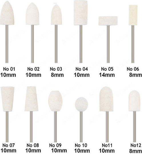 Set Safety Nail Drill Bit