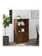 Sideboard made of Wood & Metal Brown 62x32x103.5cm