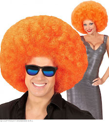 Карнавална Перука Хипи Афро Orange