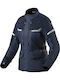 Outback 4 H2O Women's Motorcycle Jacket 4 Seasons Waterproof Blue