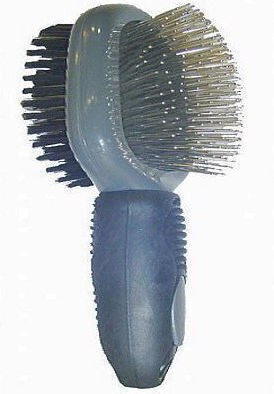 Bon Dog Brush Medium Dogs Double Sided for Coat Grooming