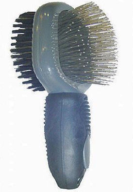 Bon Dog Brush Small Dogs Double Sided for Coat Grooming