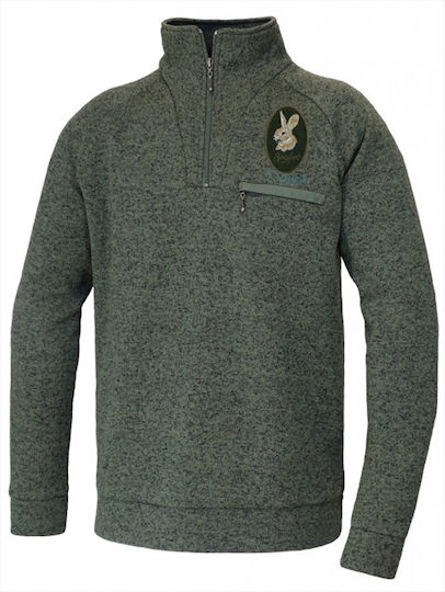 Benisport Tricou Fleece în culoarea Kaki