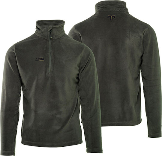 Zotta Forest Tempus T-shirt Fleece σε Χακί χρώμα