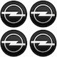 Stickers 5.6 x 5.6cm for Car Rims in Silver Colour 4pcs