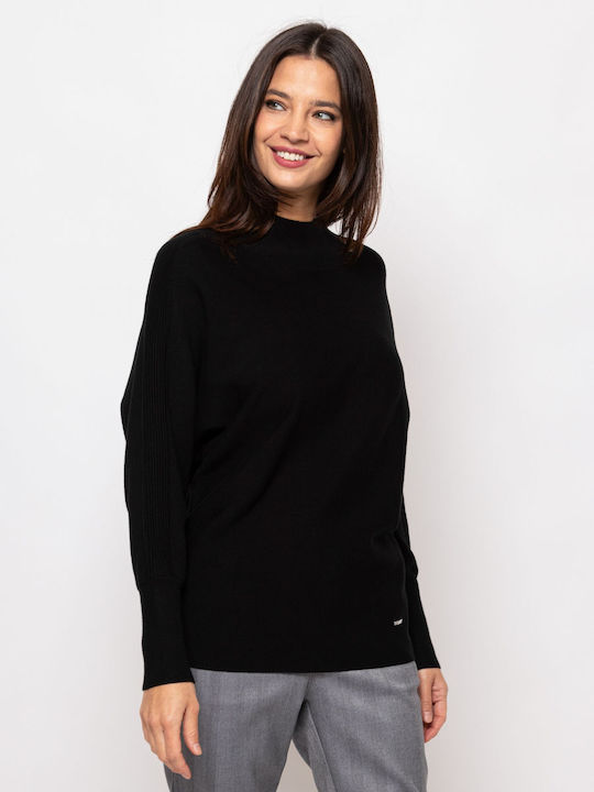 Heavy Tools Women's Long Sleeve Pullover Black